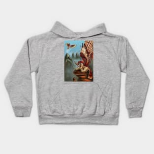 Rhino Owl Kids Hoodie